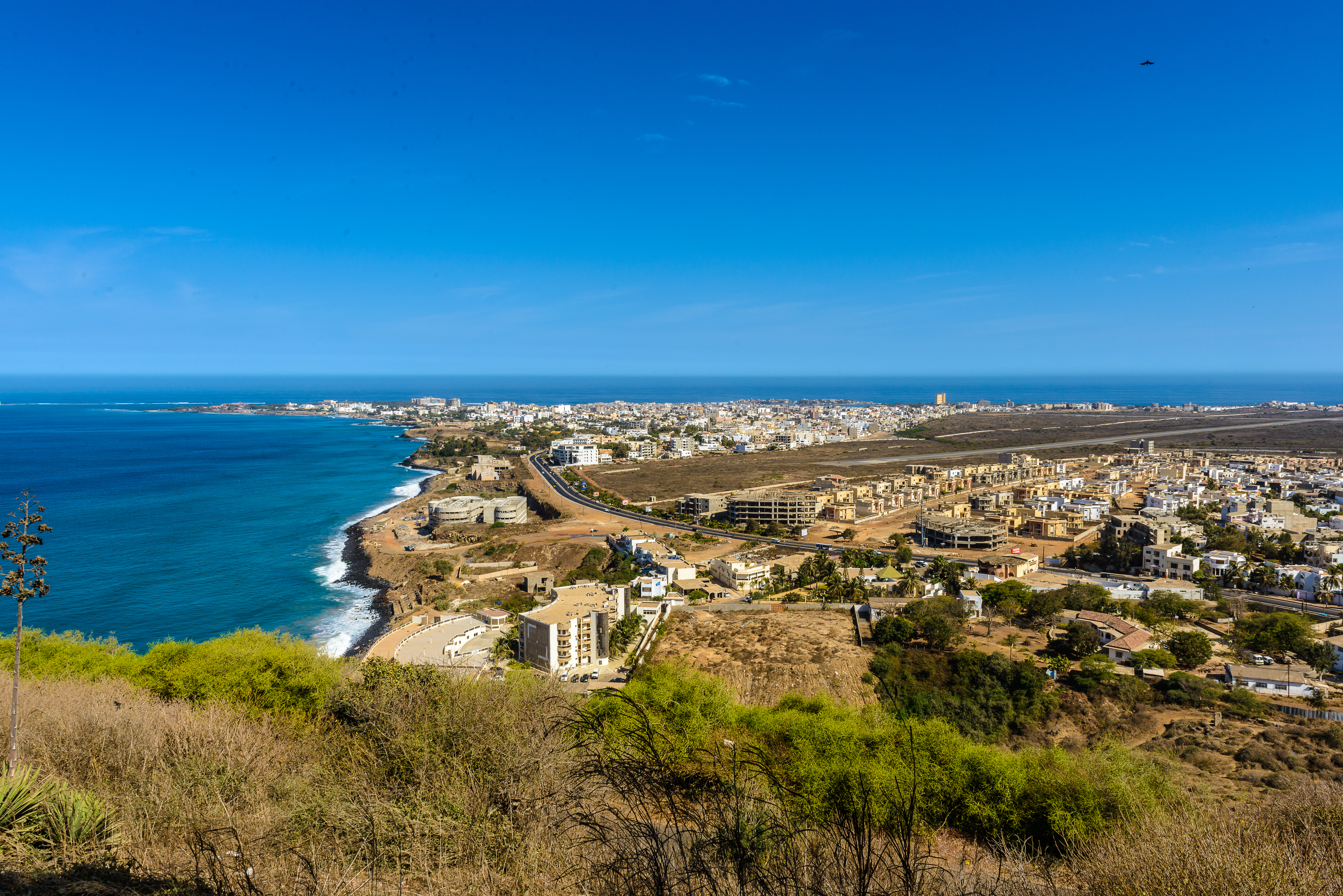 Panorama of Dakar, Senegal