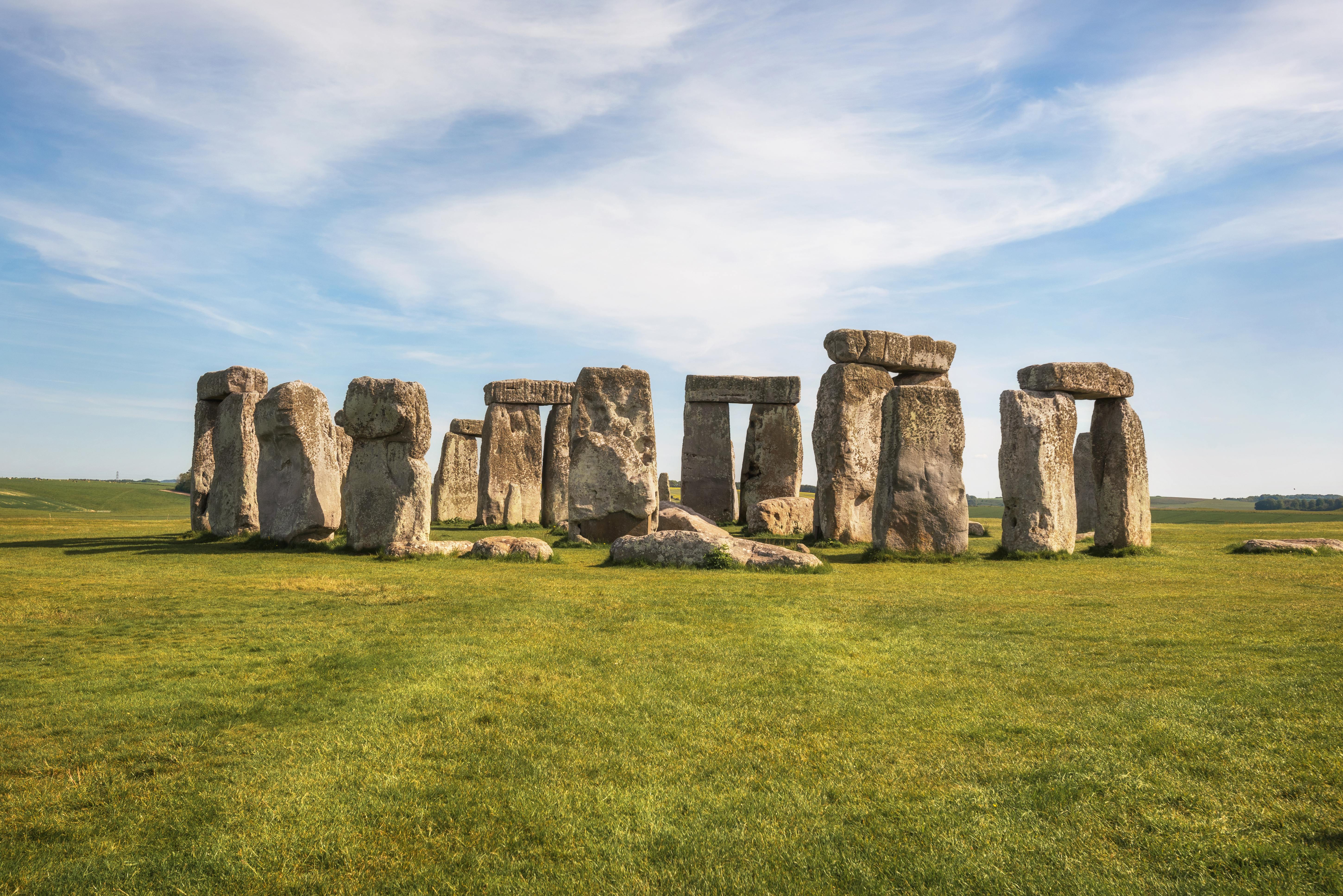 Stonehenge an ancient prehistoric stone monument