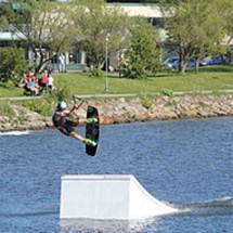 Wakeboading