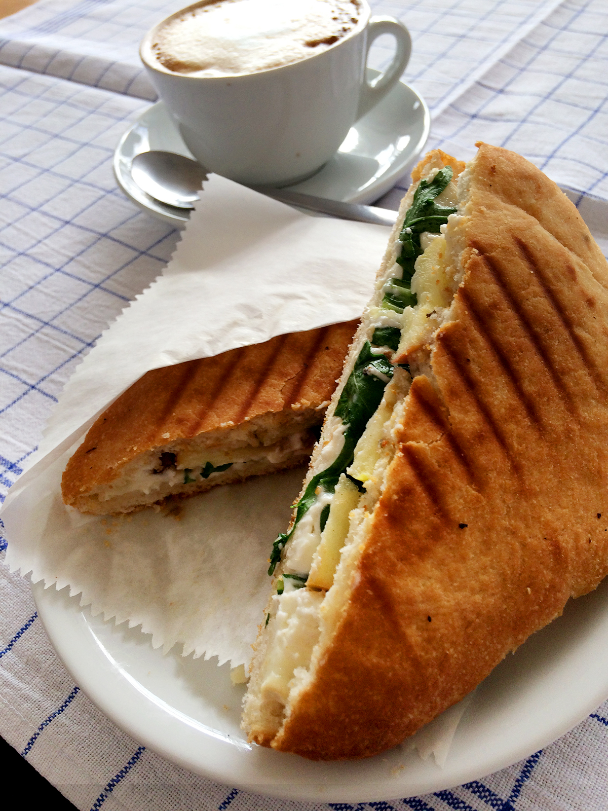 panini at Café Johanna