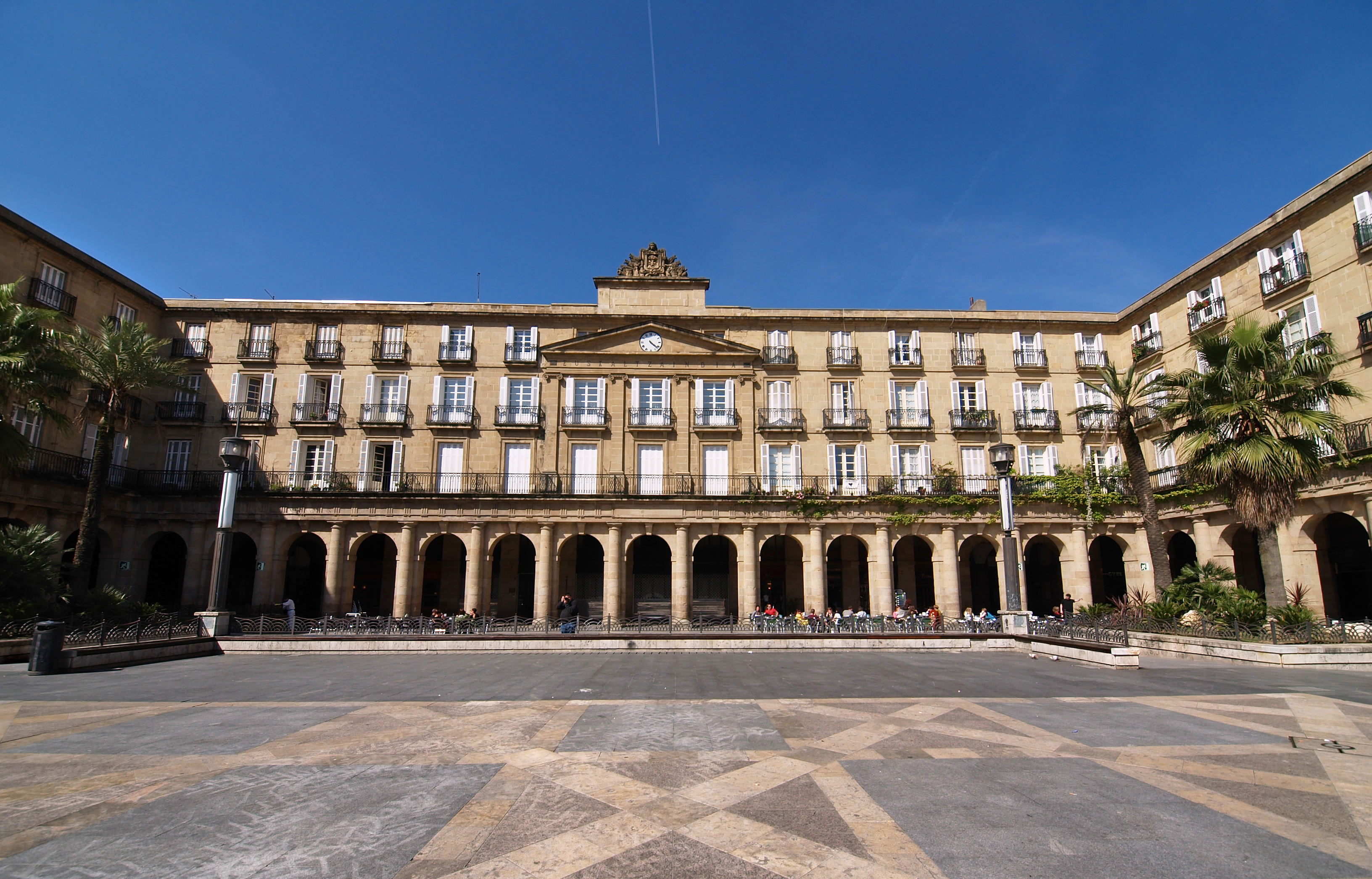 Plaza Nueva in Bilbao, Spain