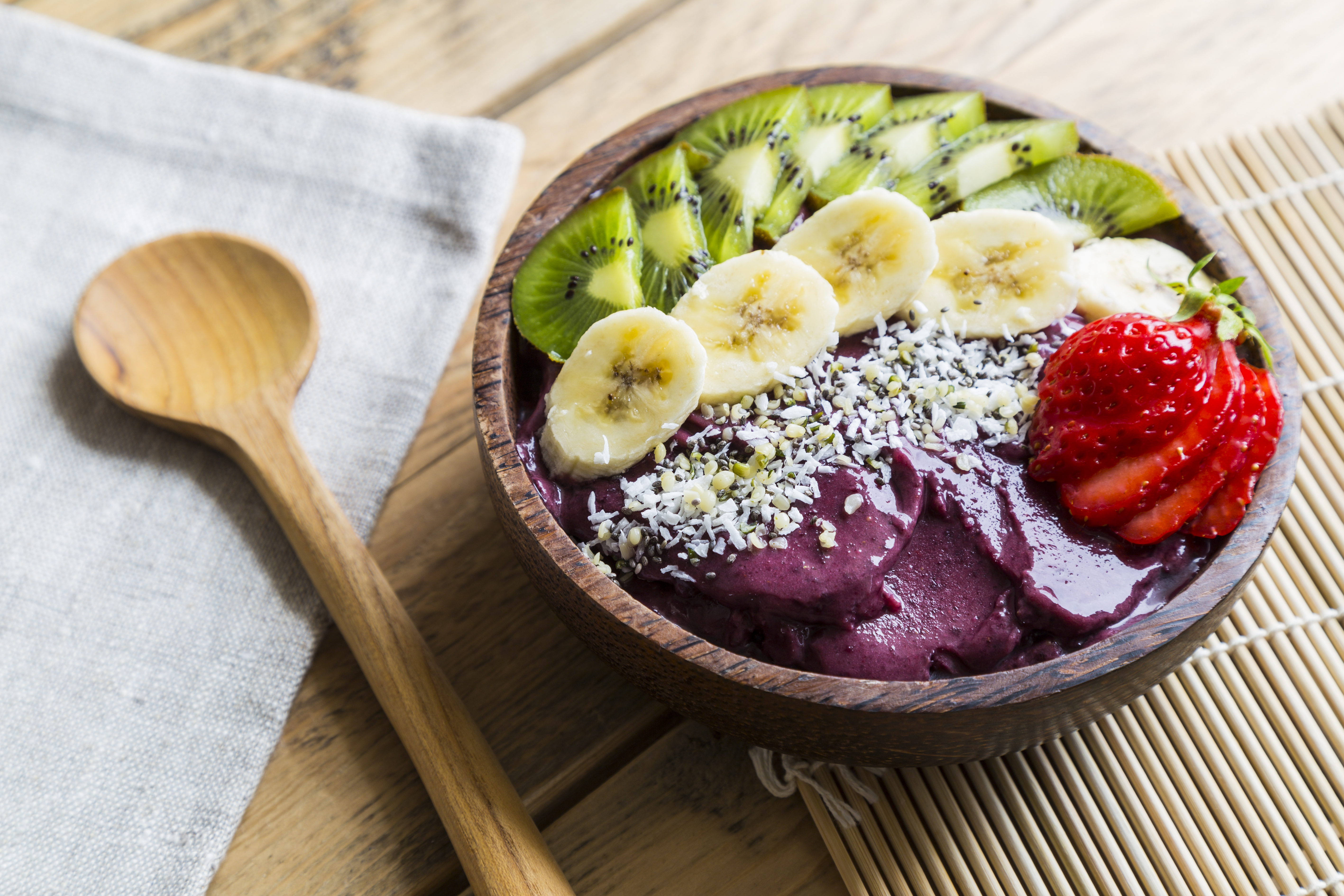 Acai bowl with fruit