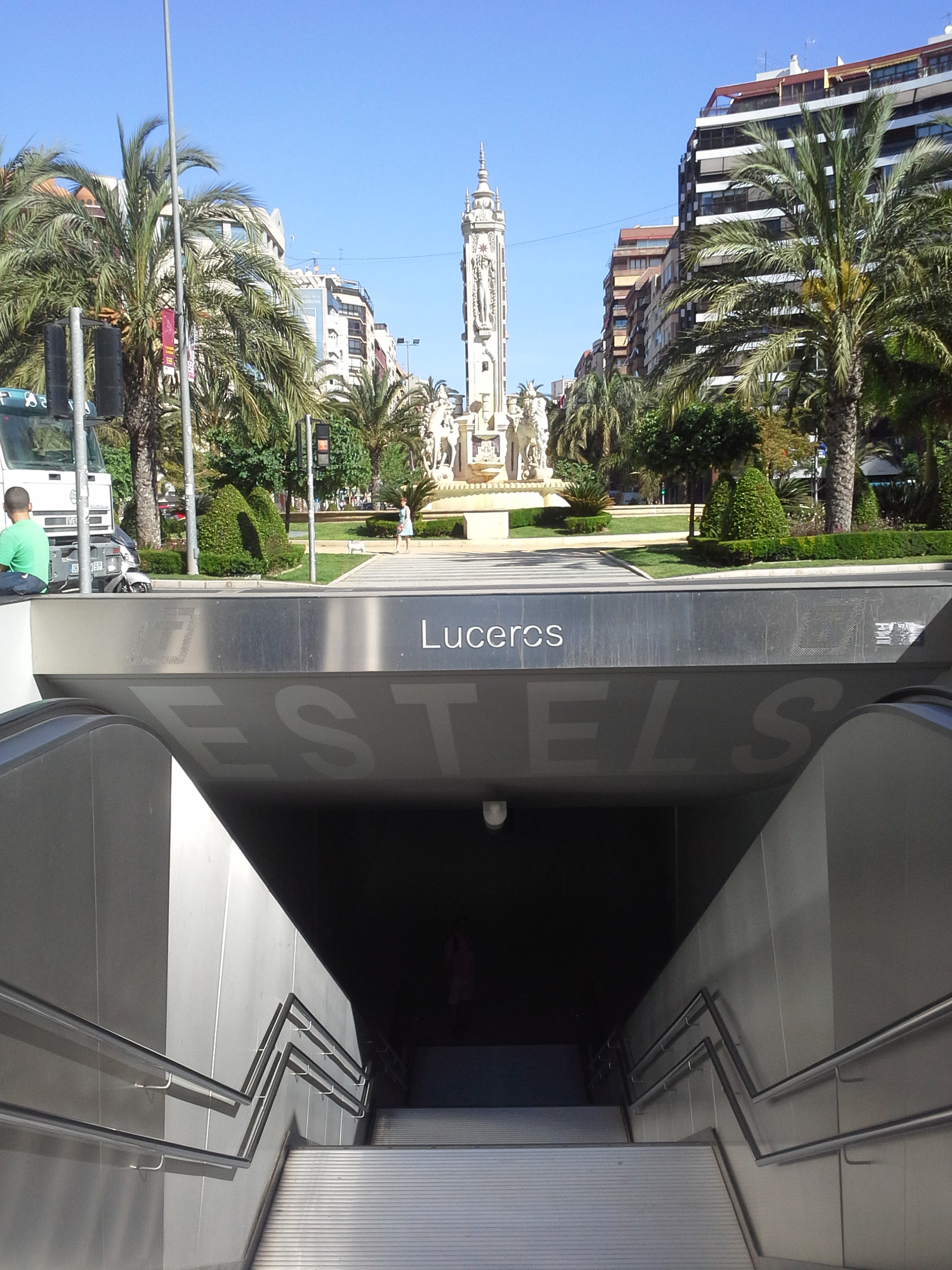 public transport station in Alicante