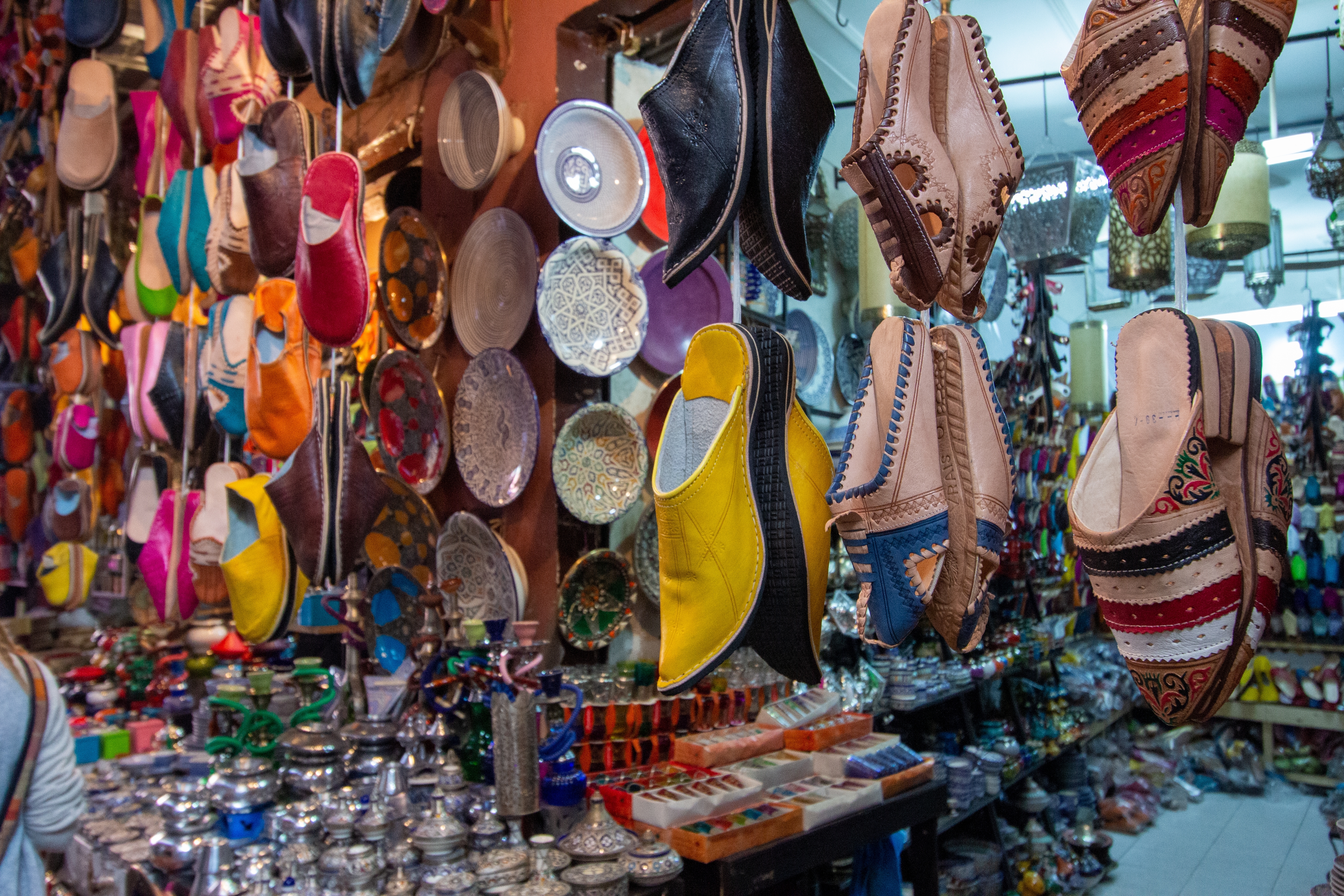 souk morocco north africa country cities and deserts and atlas mountains islamic country ruled by king africa