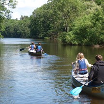 Canoeing at Rönne River