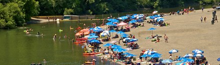 Johnson's Beach on the Russian River