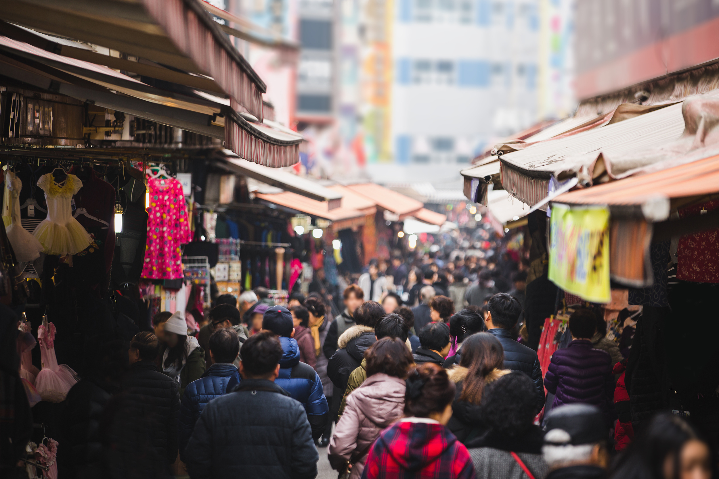 Traditional Asian market.