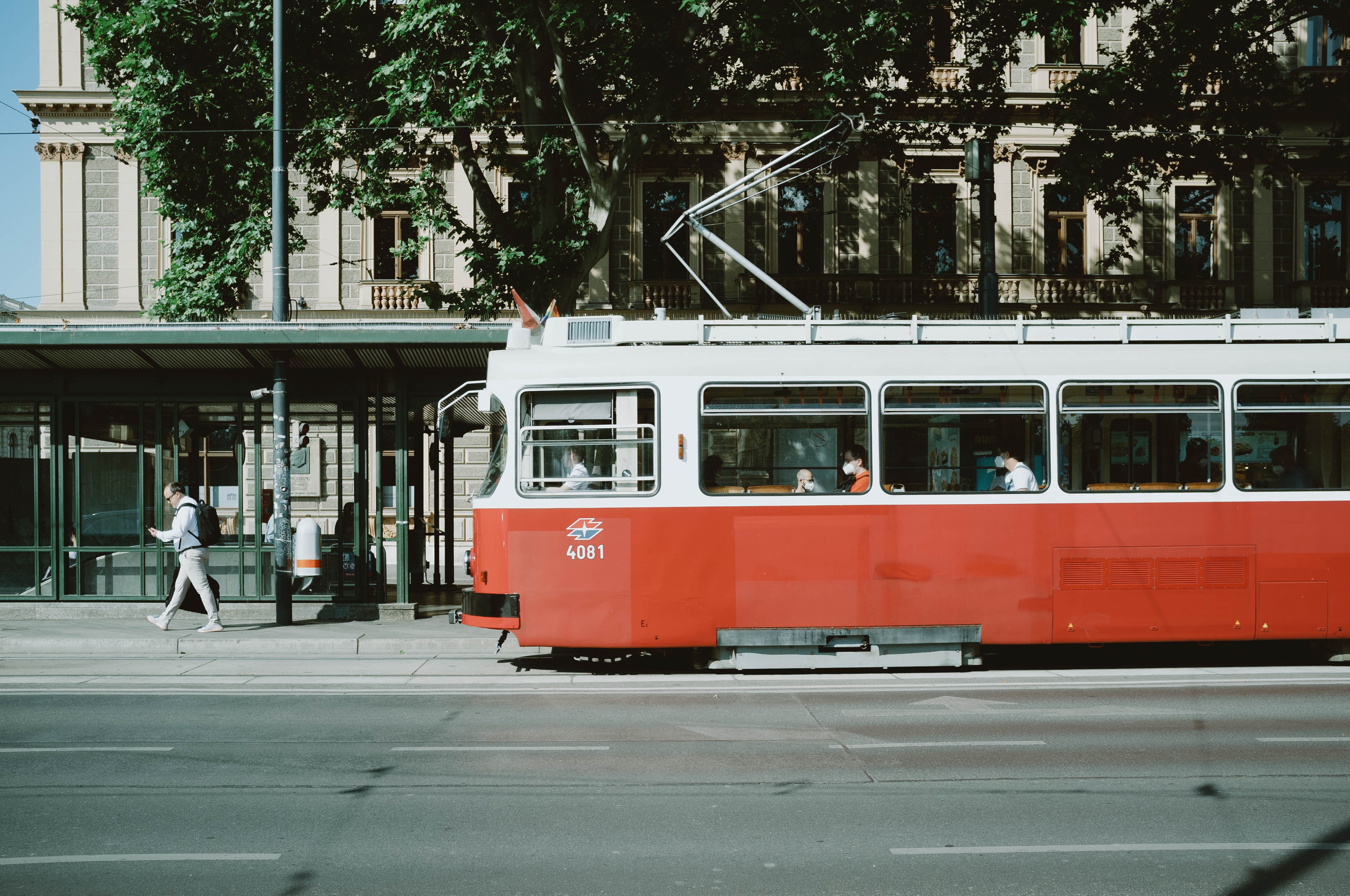 tram in Vienna