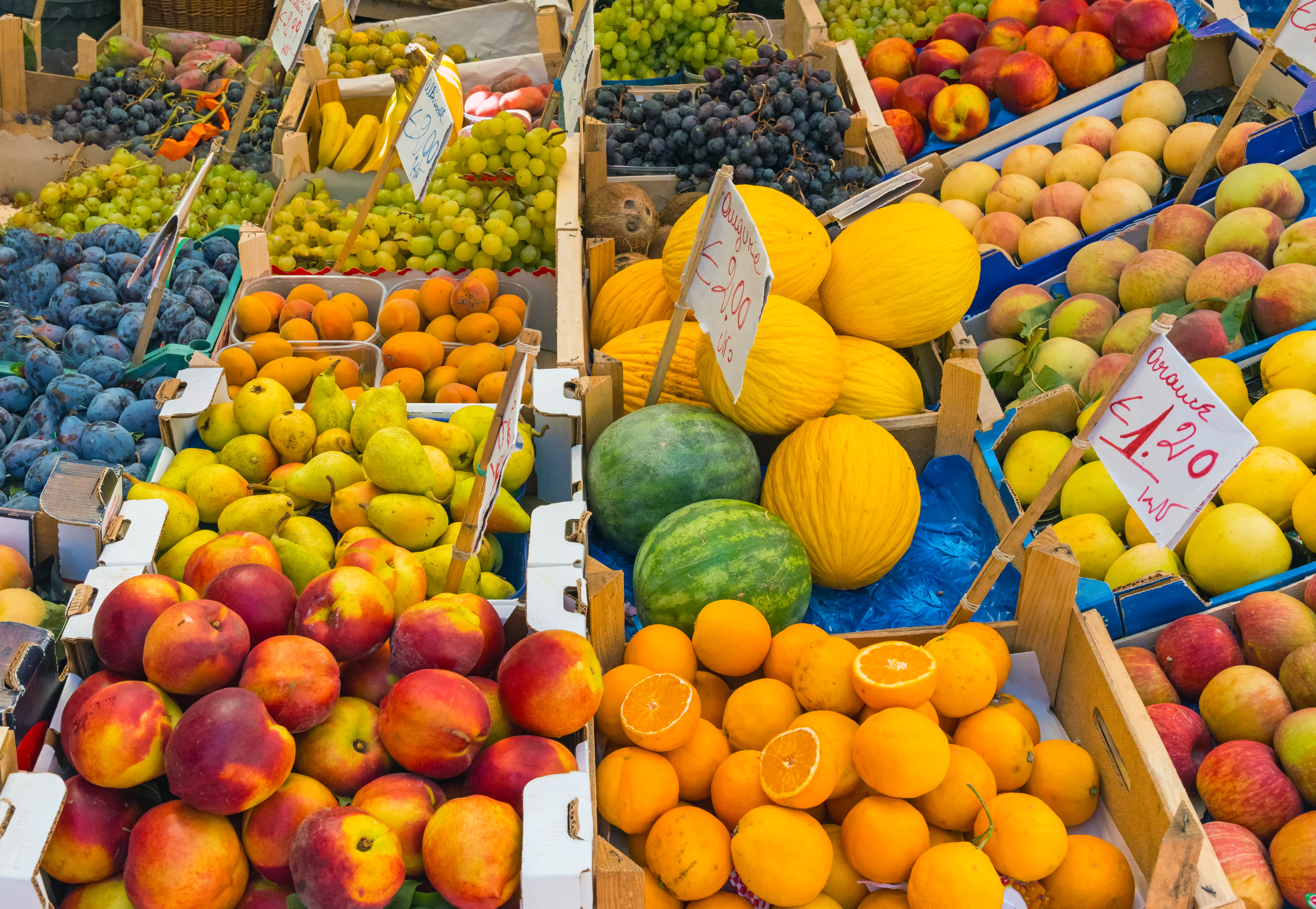 Fruit at Vucciria Market in Palermo