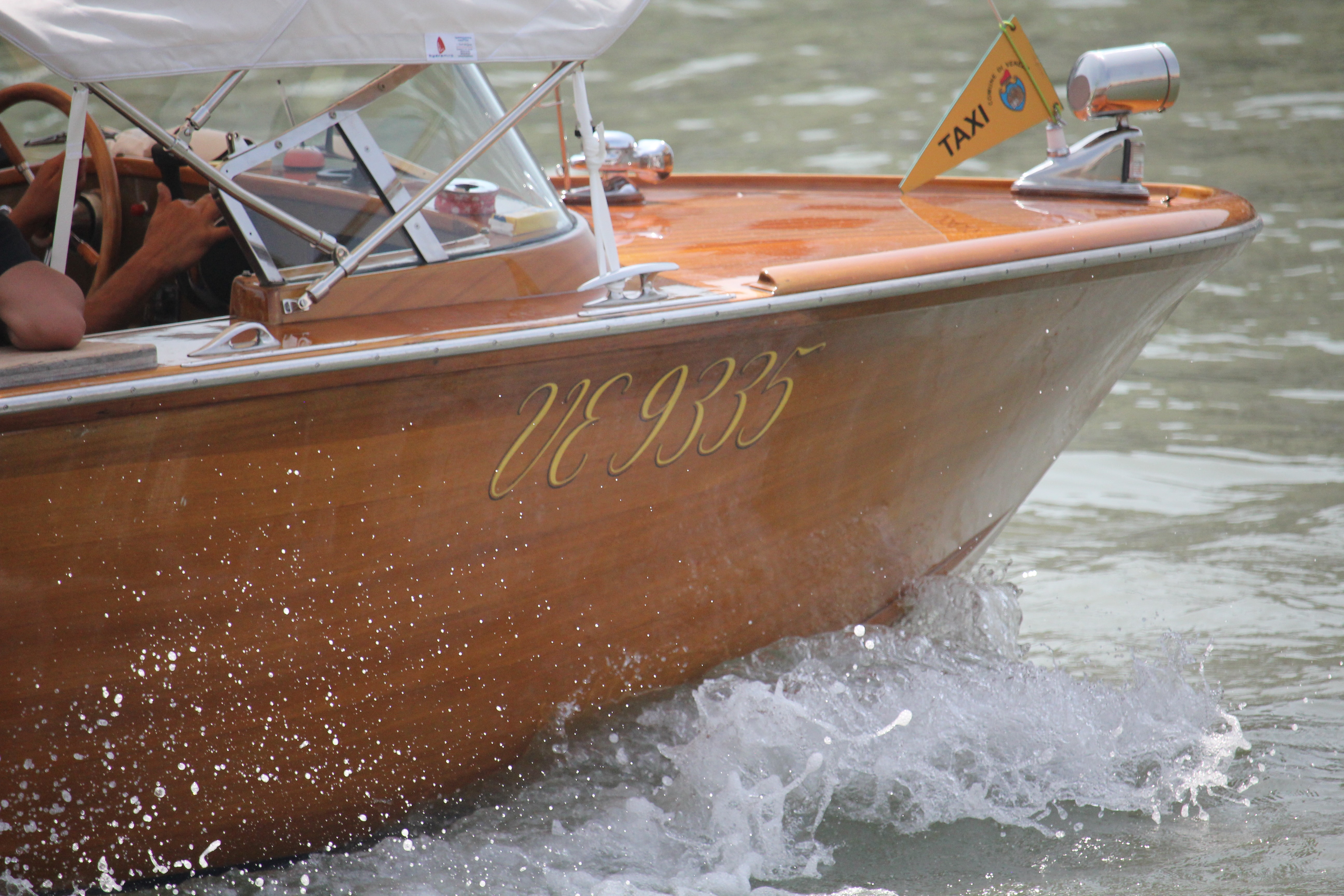 water taxi in Venice, Italy