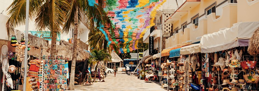 Market in Cancun, Mexico