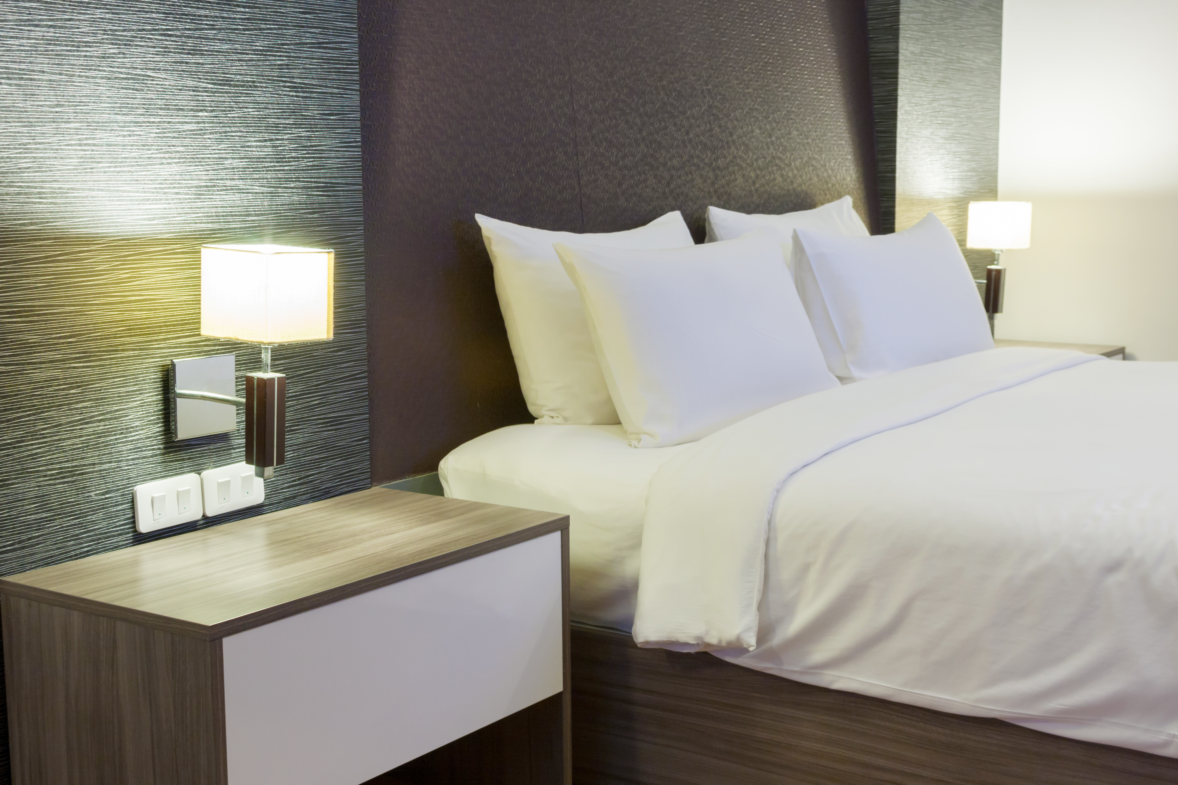 luxury modern hotel room