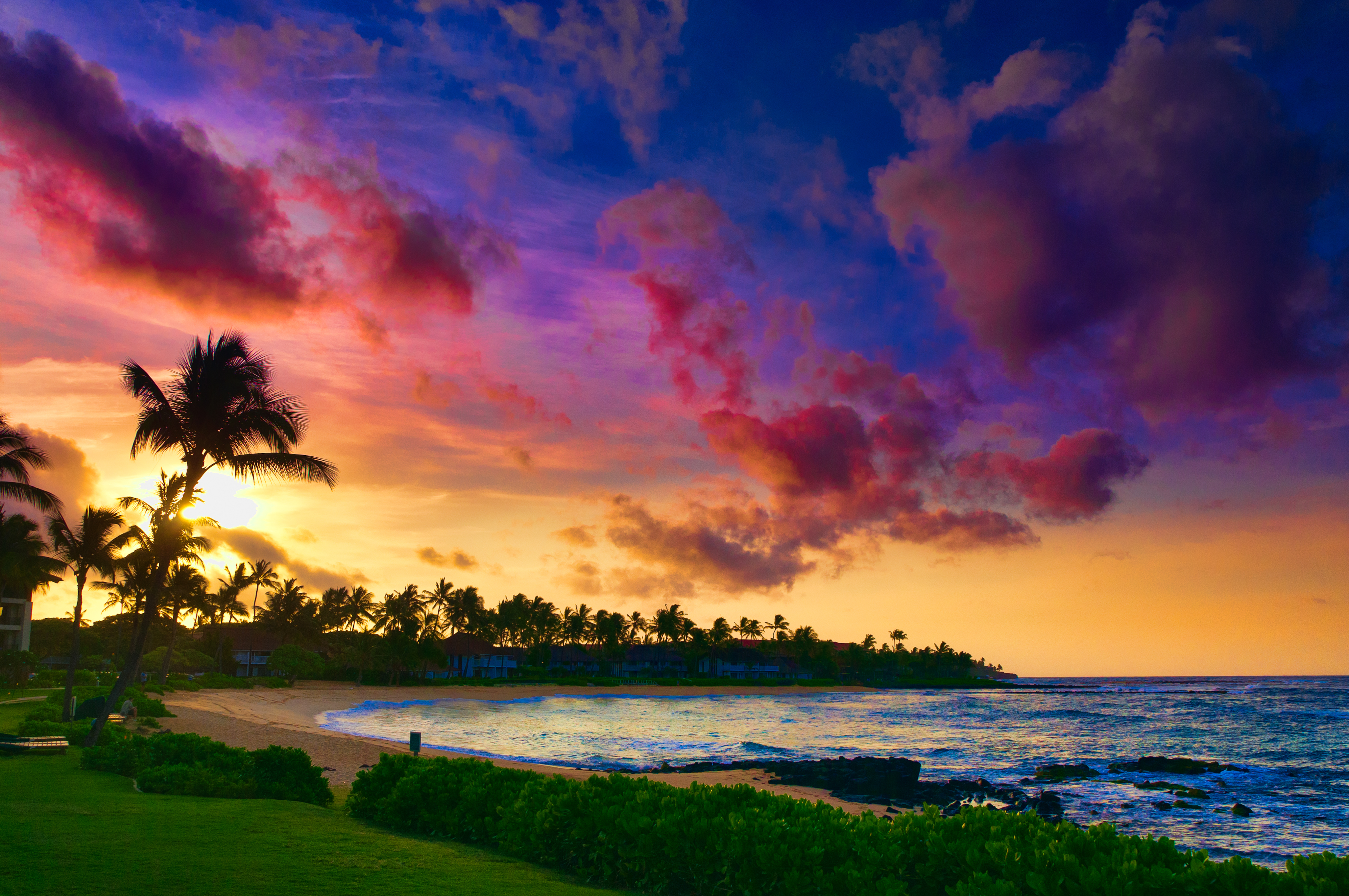 hawaii sunset