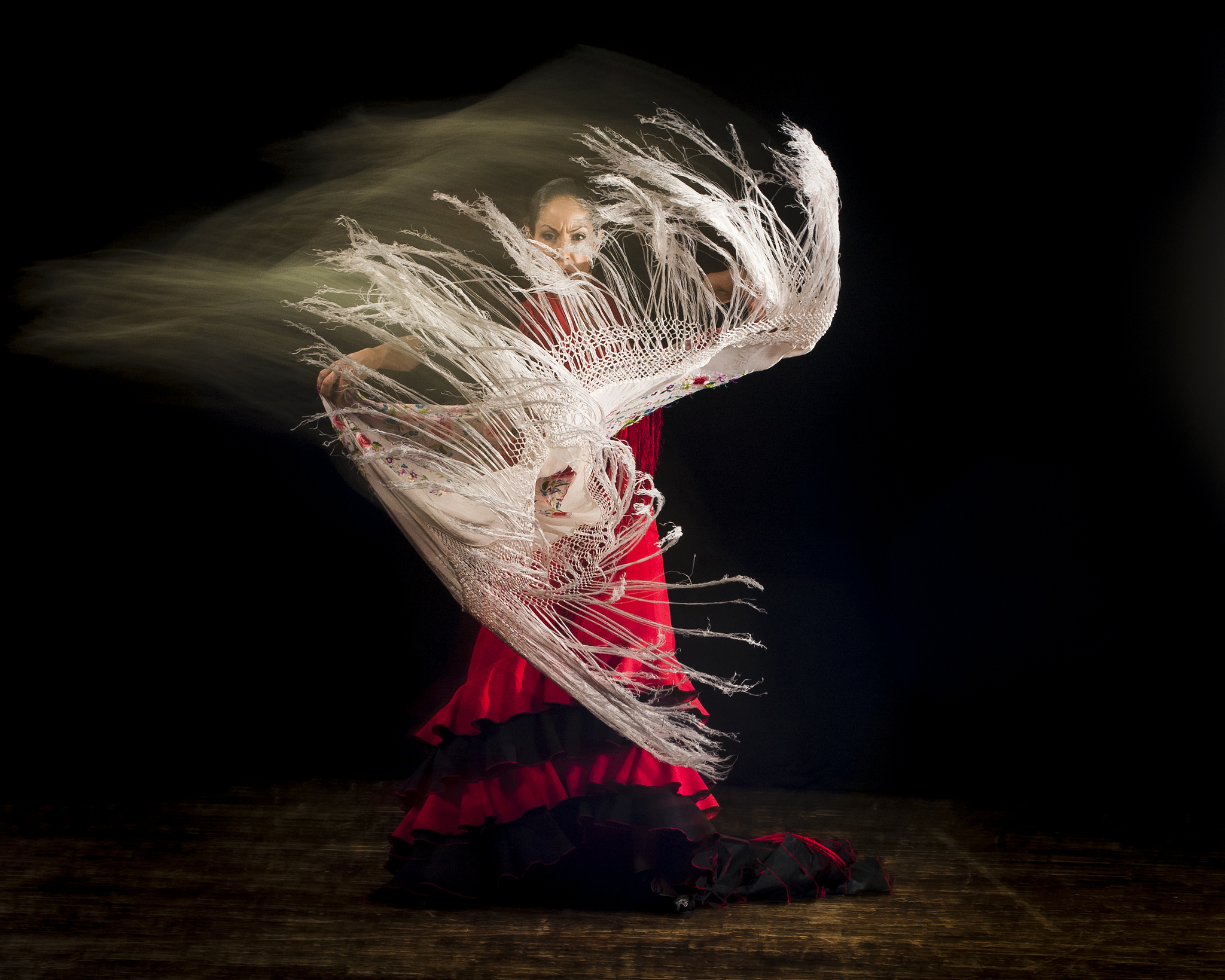 Flamenco dancing