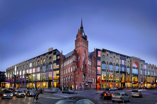 shopping mall on Schlossstraße, Berlin, Germany