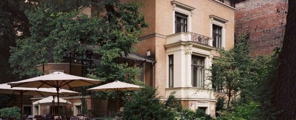 backyard at the Literaturhaus Berlin